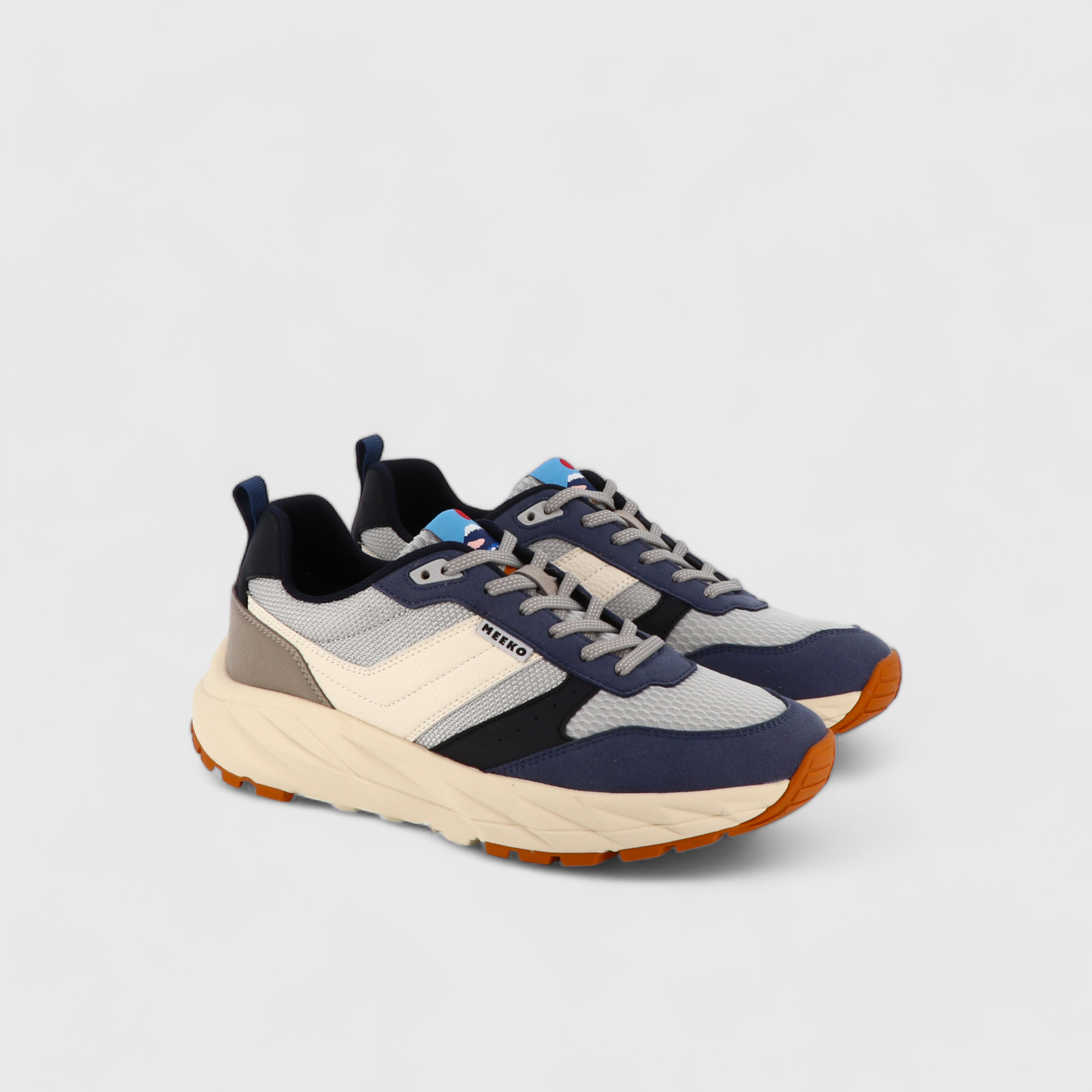 PONGO - NAVY - BASKETS TECHNIQUES ET DURABLES