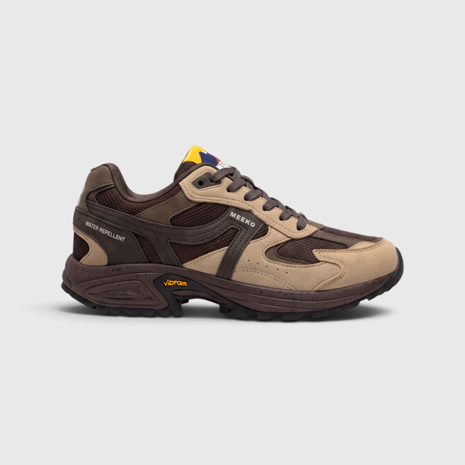 CAPRA - TAUPE - BASKETS TECHNIQUES ET DURABLES