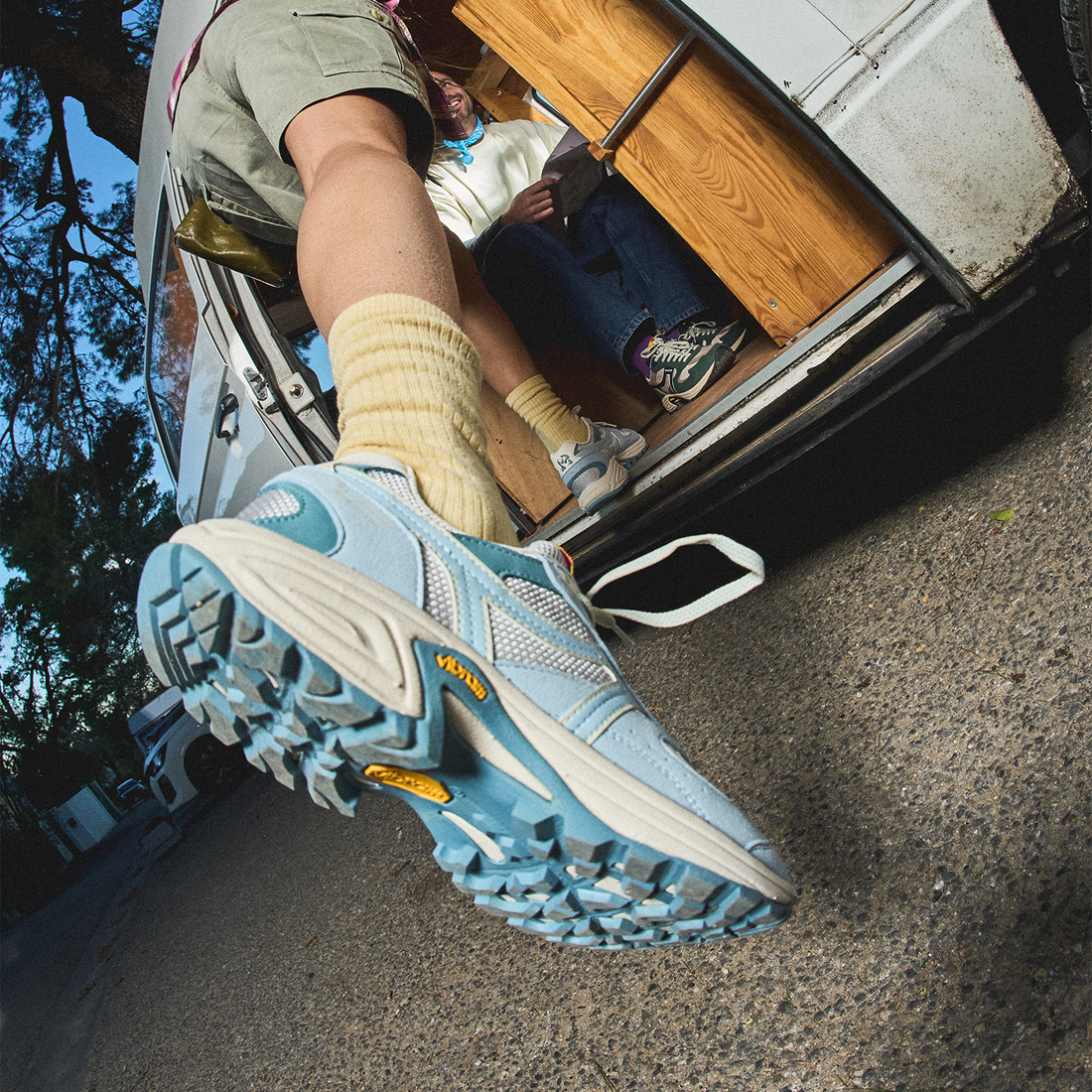 CAPRA - LIGHT BLUE - BASKETS TECHNIQUES ET DURABLES