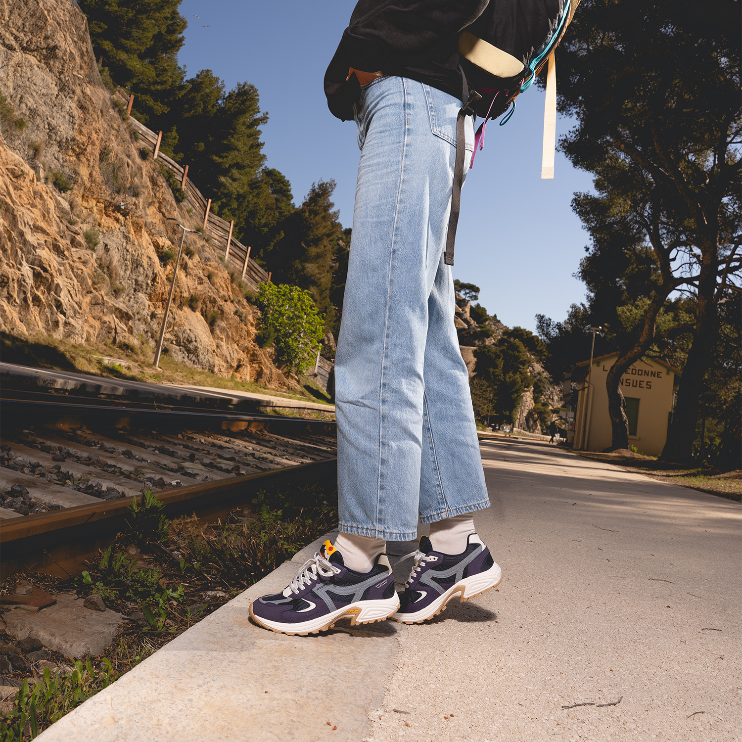 CAPRA - PURPLE - BASKETS TECHNIQUES ET DURABLES