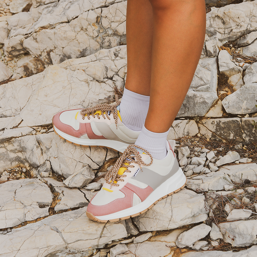 New balance taupe et rose sales
