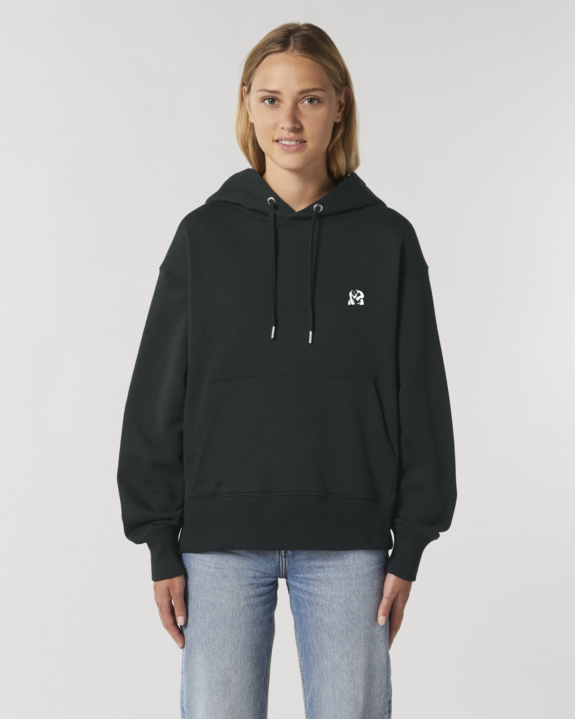 Thick organic cotton unisex hoodie - Kilimanjaro