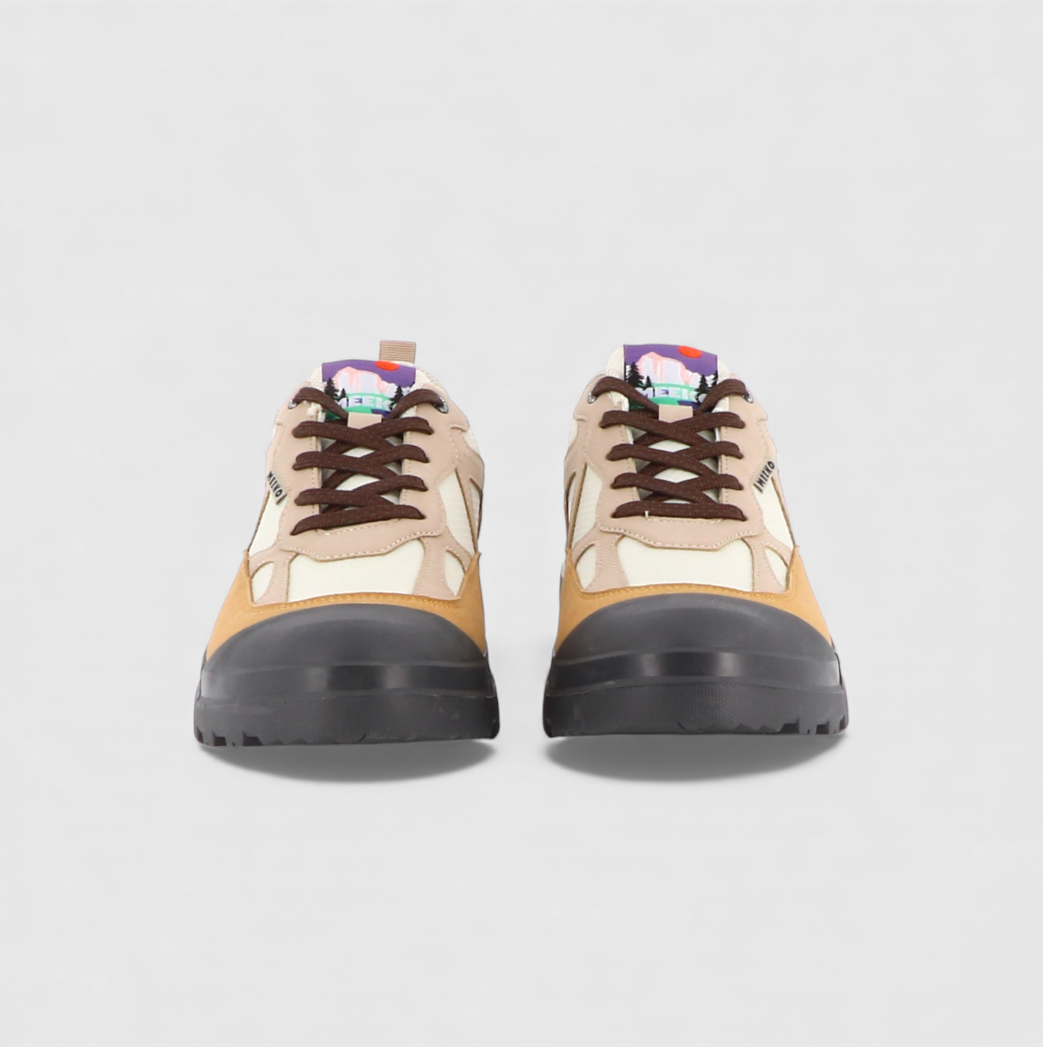 NANUK - TAUPE - BASKETS TECHNIQUES ET DURABLES