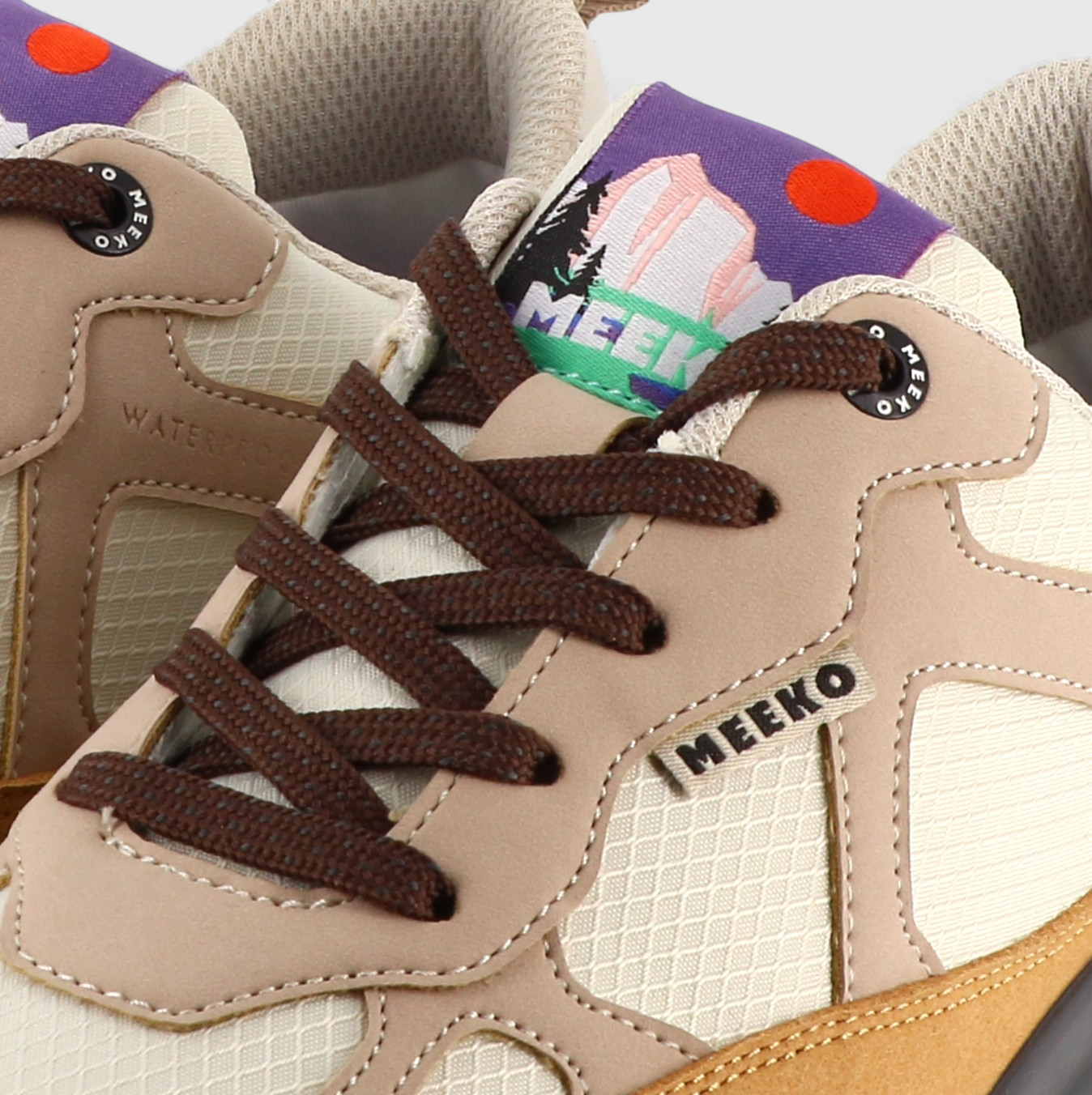 NANUK - TAUPE - BASKETS TECHNIQUES ET DURABLES