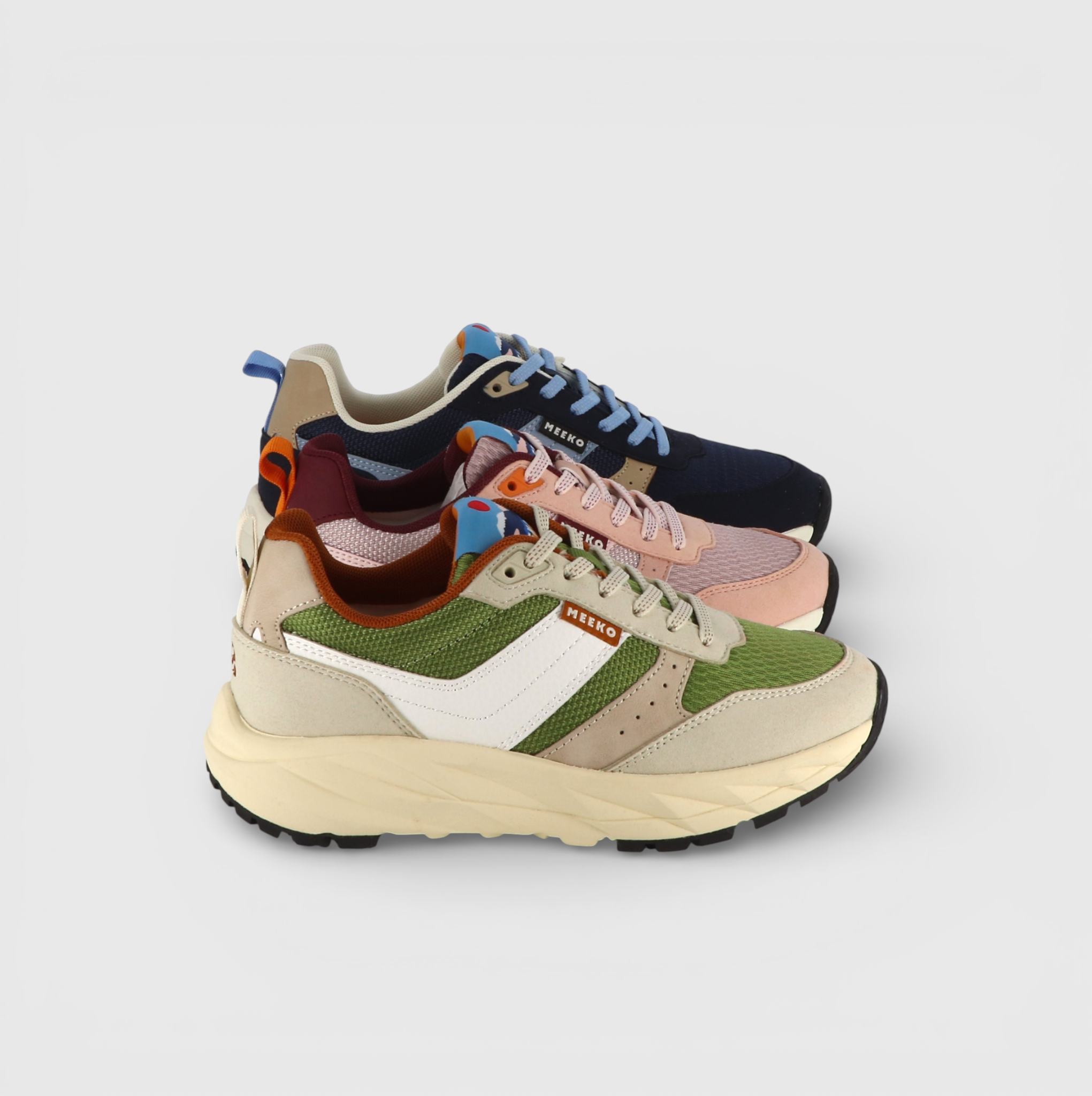 PONGO - PASTEL - BASKETS TECHNIQUES ET DURABLES