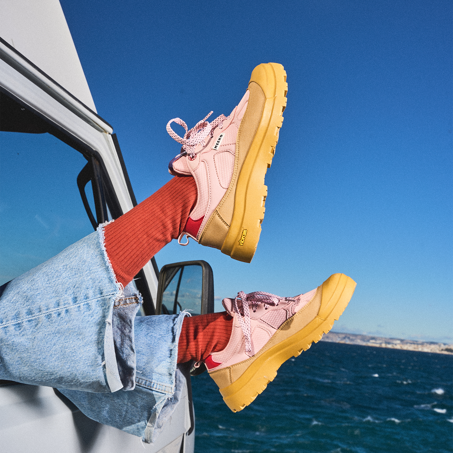 NANUK - PINK - BASKETS TECHNIQUES ET DURABLES