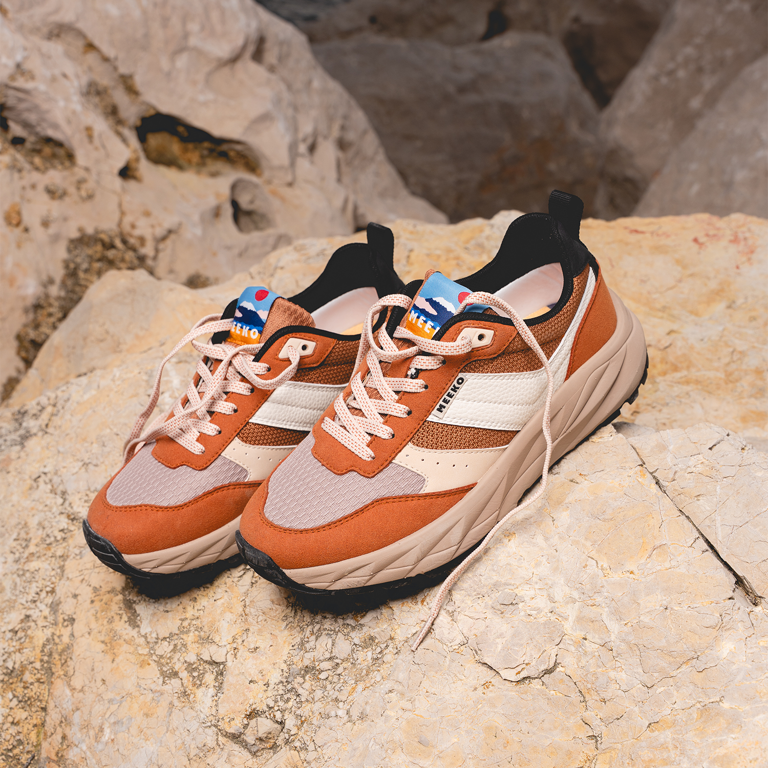 PONGO - CAMEL - BASKETS TECHNIQUES ET DURABLES