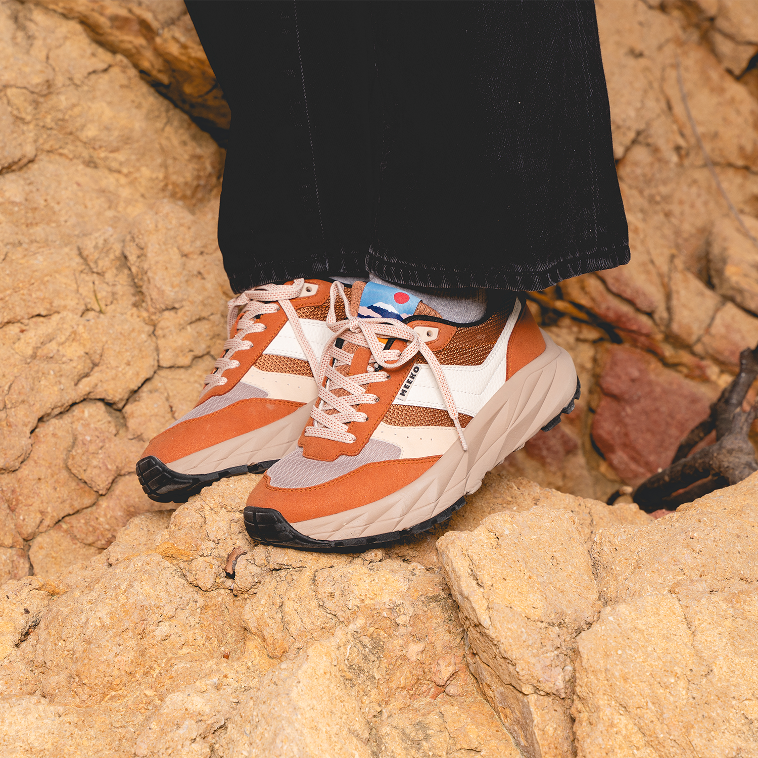 PONGO - CAMEL - BASKETS TECHNIQUES ET DURABLES