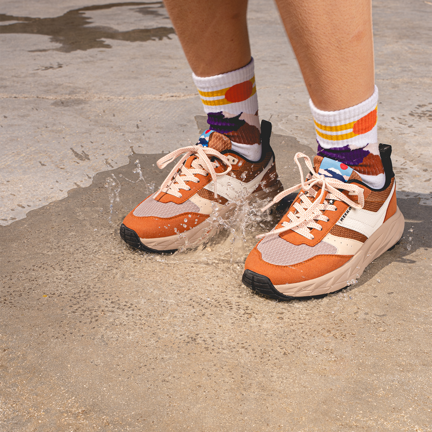 PONGO - CAMEL - BASKETS TECHNIQUES ET DURABLES