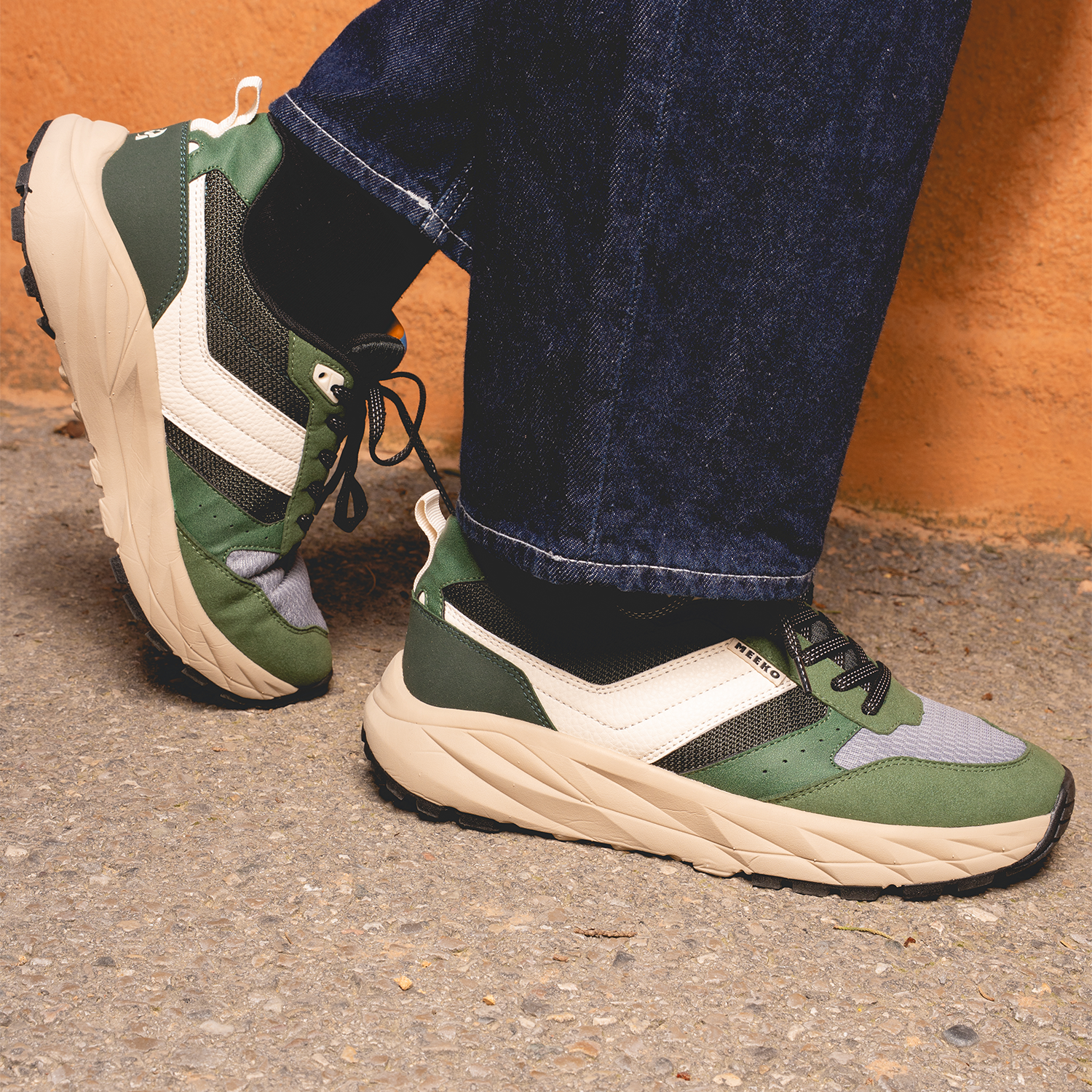 PONGO - GREEN - BASKETS TECHNIQUES ET DURABLES