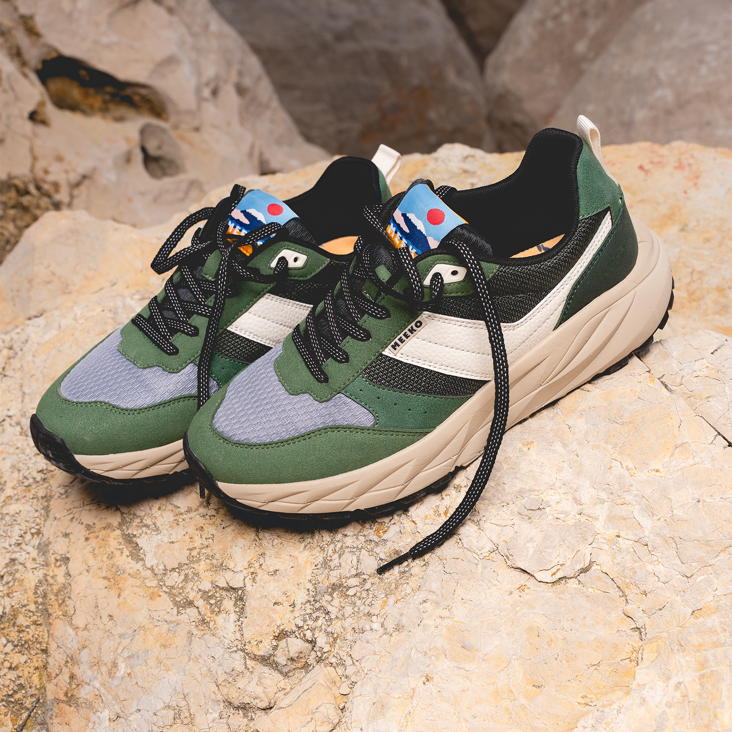 PONGO - GREEN - BASKETS TECHNIQUES ET DURABLES