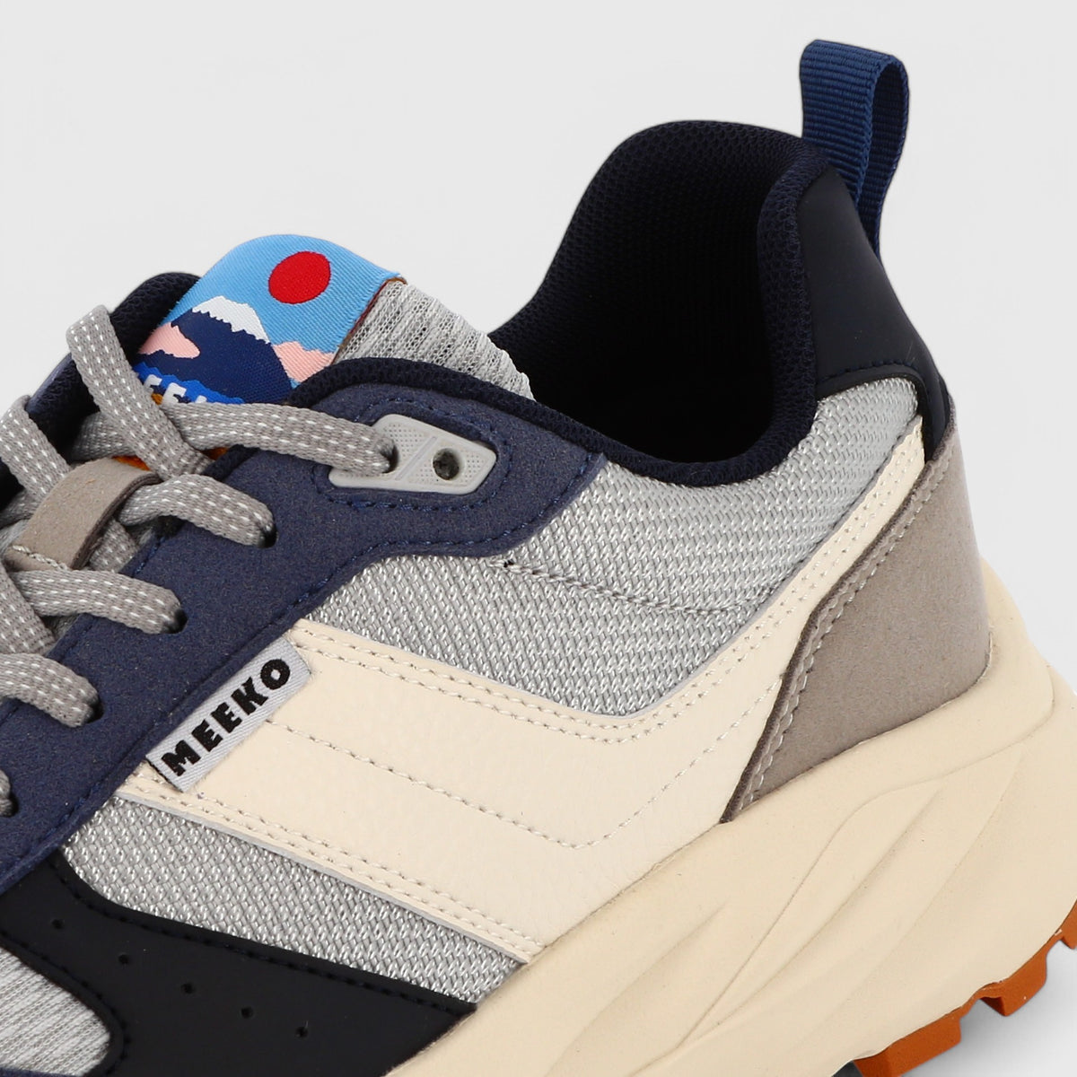 PONGO - NAVY - BASKETS TECHNIQUES ET DURABLES