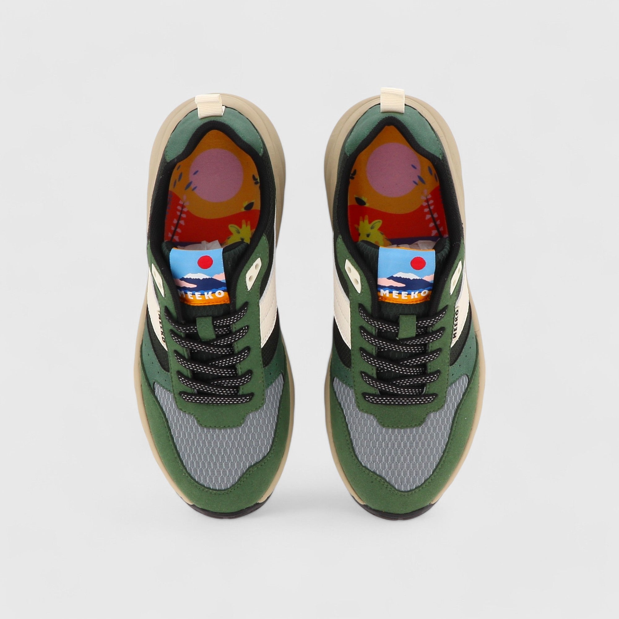 PONGO - GREEN - BASKETS TECHNIQUES ET DURABLES