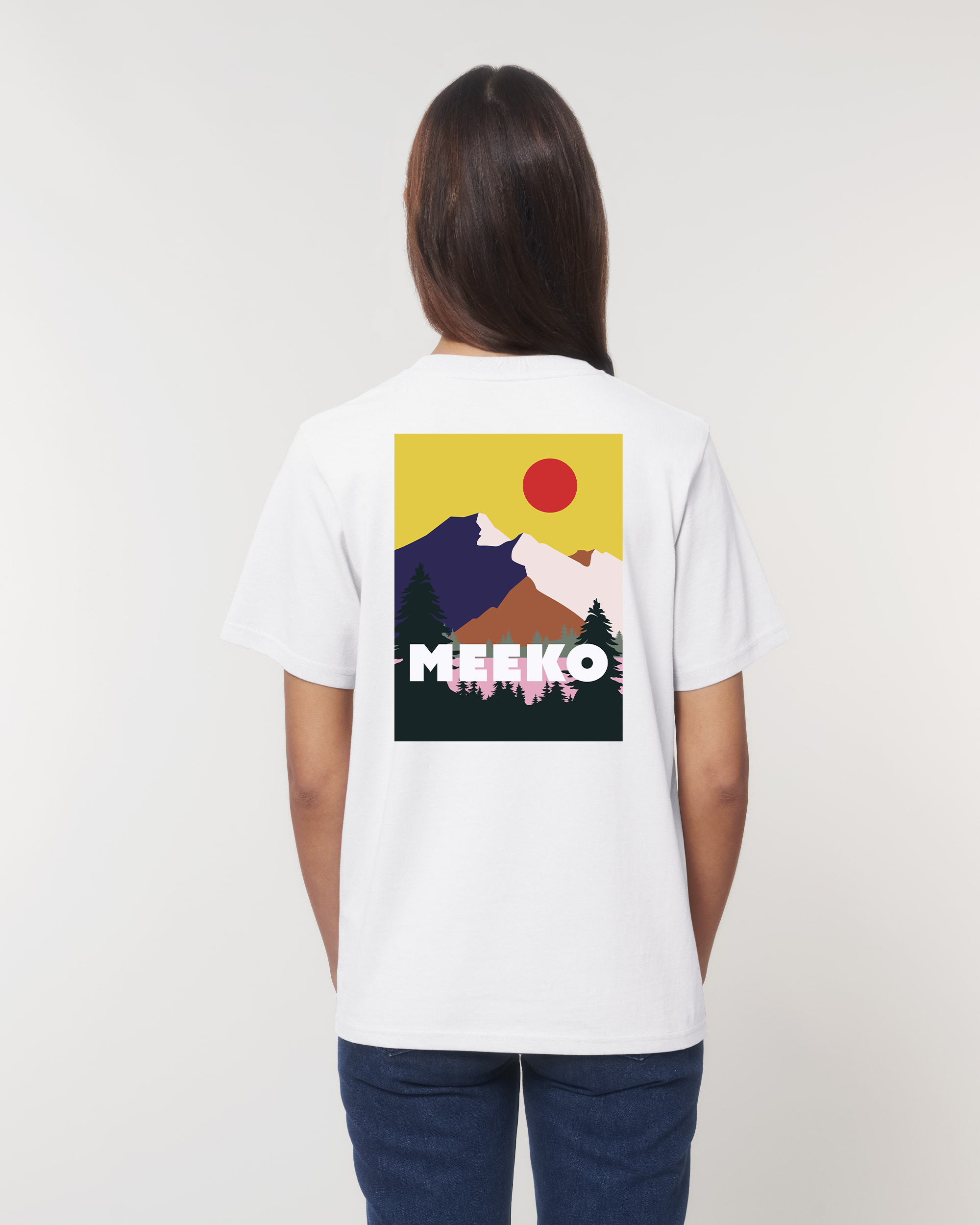 Dickes Unisex-T-Shirt aus Bio-Baumwolle – Mercantour