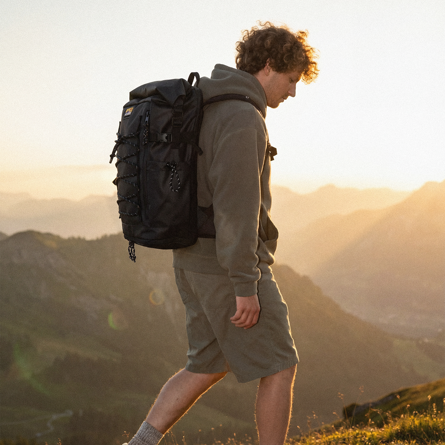 WOODPACKER - BLACK - BACKPACK TECHNIQUE ET DURABLE