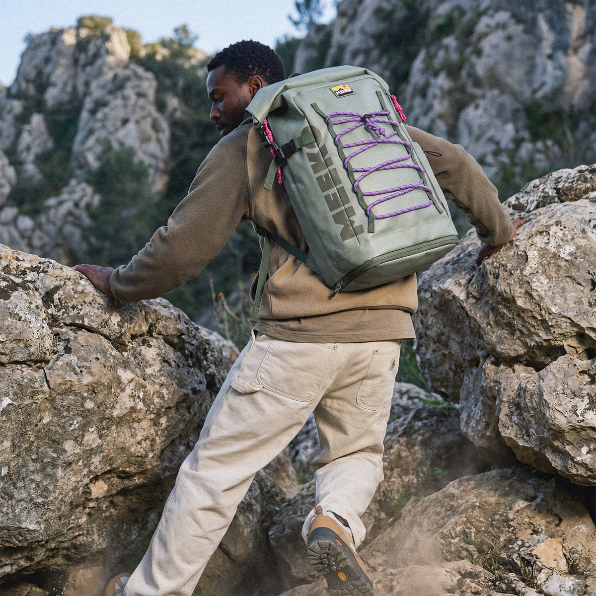WOODPACKER - SAUGE - BACKPACK MODULABLE, TECHNIQUE ET DURABLE – MEEKO