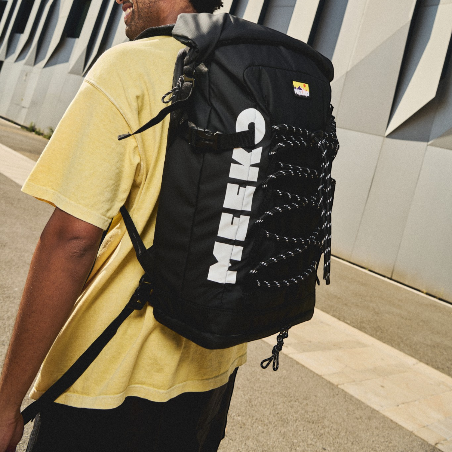 Sac à dos MEEKO WOODPACKER Black - photo portée