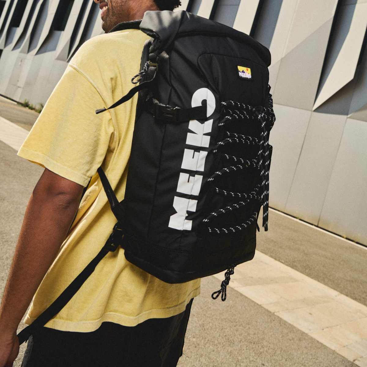 Sac à dos MEEKO WOODPACKER Black - photo portée