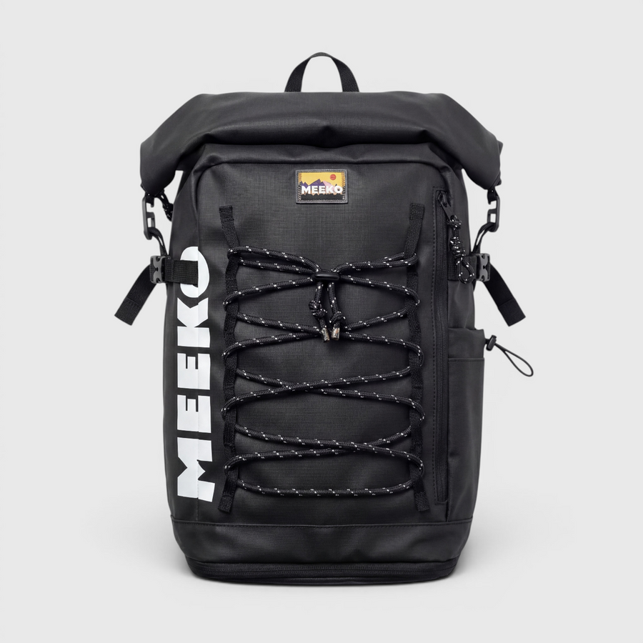 WOODPACKER – BLACK – MODULARER, FUNKTIONALER UND NACHHALTIGER RUCKSACK